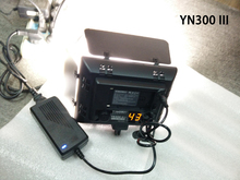Yongnuo YN300III 5500K CRI95 LED Video Light AC Power Adapter for DSLR Camera Photography Photo Studio