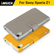 For Sony Xperia Z1 Flip Leather Case For Xperia L39H C6906 C6903 Case Cover Window Mobile Phone Accessories Wholesale In Stock