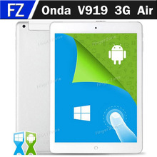 In Stock Onda V919 3G Air 9 7 Dual Boot Tablet PC Retina 2048x1536 Dual OS