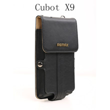 Universal Original Remax Leather Case for Cubot X9 MTK6592 Octa Core 5.0 Inch Smart Phone Cases with handle, Free Shipping