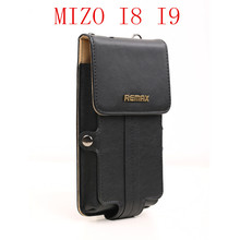 Universal Original Remax Leather Case Cover For MIZO I8 I9 MTK6592 Octa Core 5.0 inch phone cases  ,Free Shipping