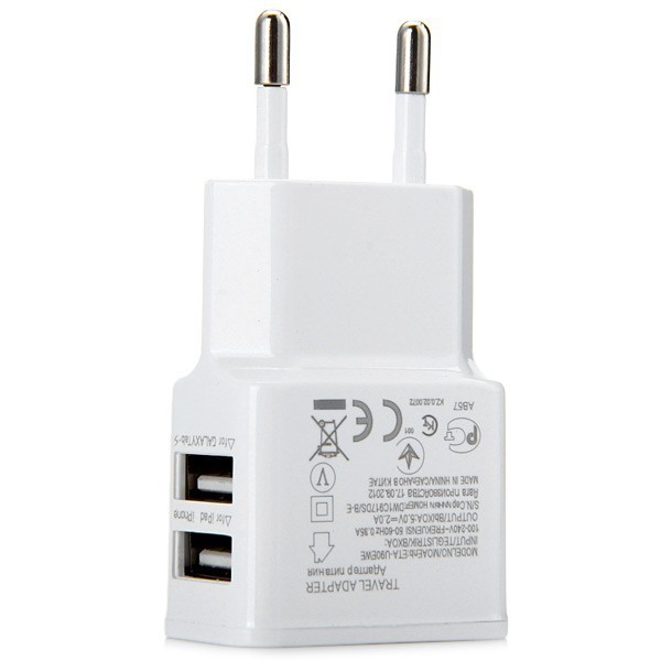 Зарядное устройство для мобильных телефонов OEM Dual USB SamsungS5 /iphone 6 /Charger/Tablet PC 5V 2A 103184901
Зарядное устройство для мобильных телефонов OEM Dual USB SamsungS5 /iphone 6 /Charger/Tablet PC 5V 2A 103184901