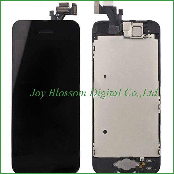100 Original LCD Screen Display Digitizer Assembly For iPhone 5 lcd display for iphone 5G black