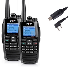 2 X Professional Level Walkie Talkie Radio TYT 256CH VHF UHF136 174 400 470MHz DM UVF10
