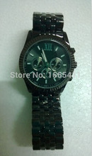Hombres mujeres acero inoxidable de señora Quartz de moda para mujer reloj exacto del cuarzo de pulsera Micheael ~ kors relojes de cuarzo del diamante 010