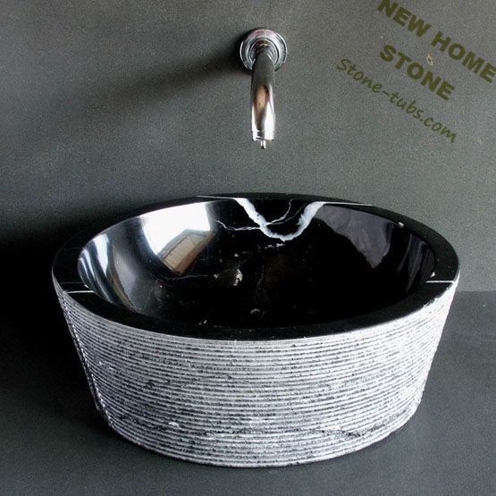 -stone-sinks-gray-rough-outside-polish-inside-black-marble-bowl-sinks ...