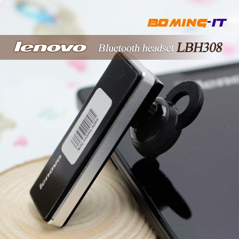 Original lenovo Bluetooth headset LBH308 for all with bluetooth mobile phone Bluetooth 2 1 Stereo