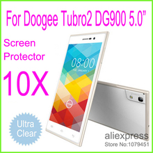10PCS Ultra Clear Transparent Screen Protector for DOOGEE TUBRO2 DG900 5 0 Screen Guard Protective Film