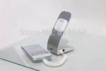 Free shipping mobile phone charger display shows retail theft alarm system