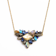 New 2015 Charming Jewelry Cute Irregular Statement Choker Charm Necklace Fashion Jewelry For Women
