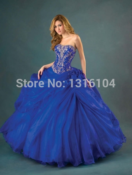 Royal-Blue-Sweet-16-15-Gowns-Ball-Gown-Embroidery-Organza-Sweetheart-Corset-font-b-Gothic-b