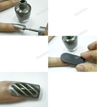 traderoom Special 3 Pattern case for Design Nail Art Magnet Magnetic Slice Holder Set For Magic