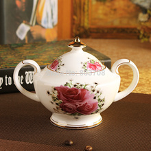 Free shipping 2014 15 Rose of England European Bone China Tea Coffee Set ceramic coffee cup