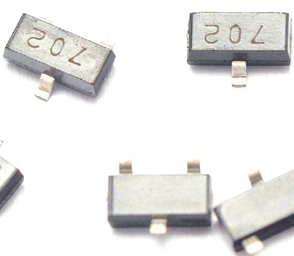Купить SMD транзисторов mosfet 2n7002 702 0.115a / 60v n канальный ...