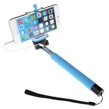 Wired Selfie Stick Handheld Monopod for iPhone Samsung Huawei HTC android Phone selfie monopods