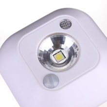 New Arrival Mini Wireless Infrared Motion Sensor Ceiling Night Light Battery Powered Porch Lamp