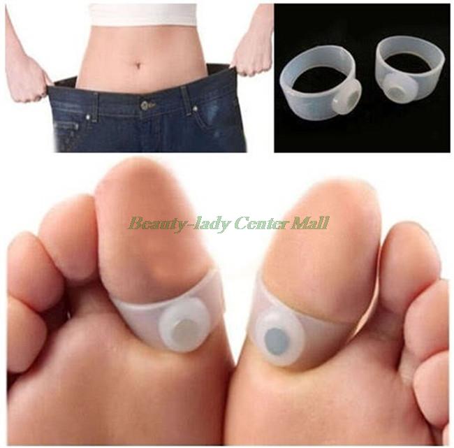 Slimming Tools Silicone Foot Massage Toe Ring Fat Burning For Weight Loss Health Care Easy Portable