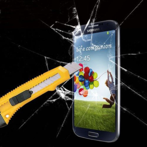 Genuine Explosion Proof Premium Real Tempered Glass Film Guard Screen Protective Protector for Samsung Galaxy S4