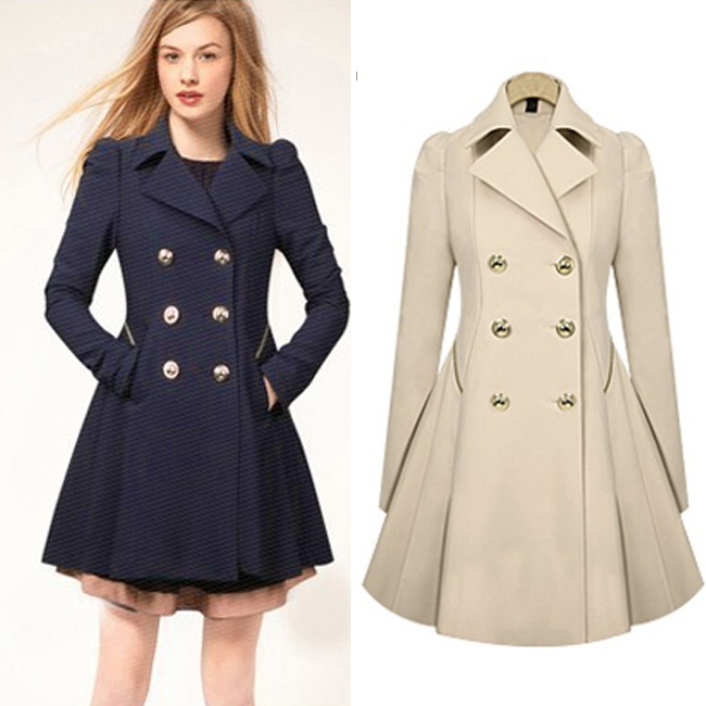 Very fitted womens dress coat