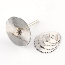 6Pcs Mini HSS Circular Saw Disc Blade Rotary Cutter For Metal Hand Tool Set New Free ShippingFree Shipping
