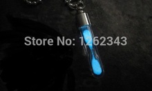 Free shipping Luminous LED hourglass phone chain necklace jewelry strange new mobile phone ornaments wholesale gift