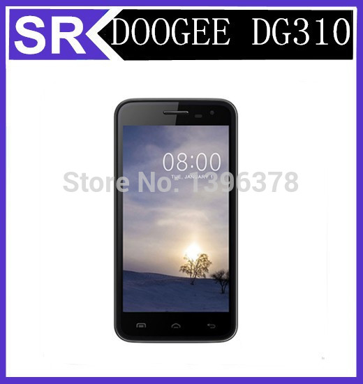 Original DOOGEE Voyager DG310 Mobile Phone Quad Core MTK6582 Cortex A7 5 0 Inch IPS 800X480pixels
