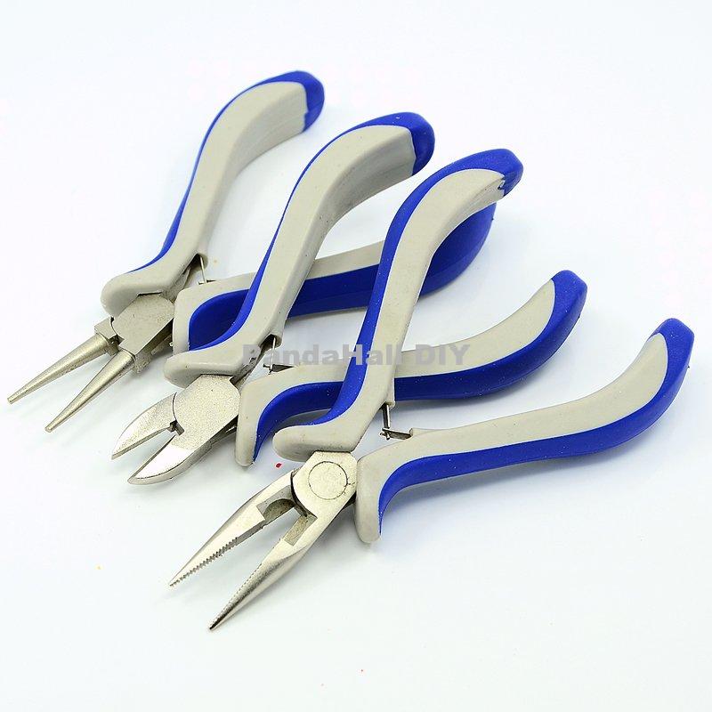 3pcs Pliers Sets Tools Sets Round Nose Side Cutting Pliers And Wire Cutters For DIY Jewelry