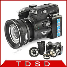 D3000 3 0 inch 16MP 720P HD Digital Camera Professional Camcorder 16x Optical Zoom Sharpshots with