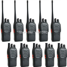 10-P 2015 New Black  BaoFeng BF-888S Walkie Talkie UHF:400-470Mhz Two Way Radio – free shipping