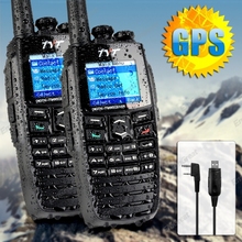 EMS 2 TYT DM UVF10 256CH 5W Built in GPS Digital Walkie Talkie VHF UHF DTMF