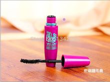 hot 3pcs lot blue purple yellow colossal Volume Express Makeup Curling They re real Mascara brand