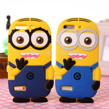 Cute Cartoon Despicable Me Minions Pattern Soft Silicon Case for Huawei Ascend G6 Phone Bag Case