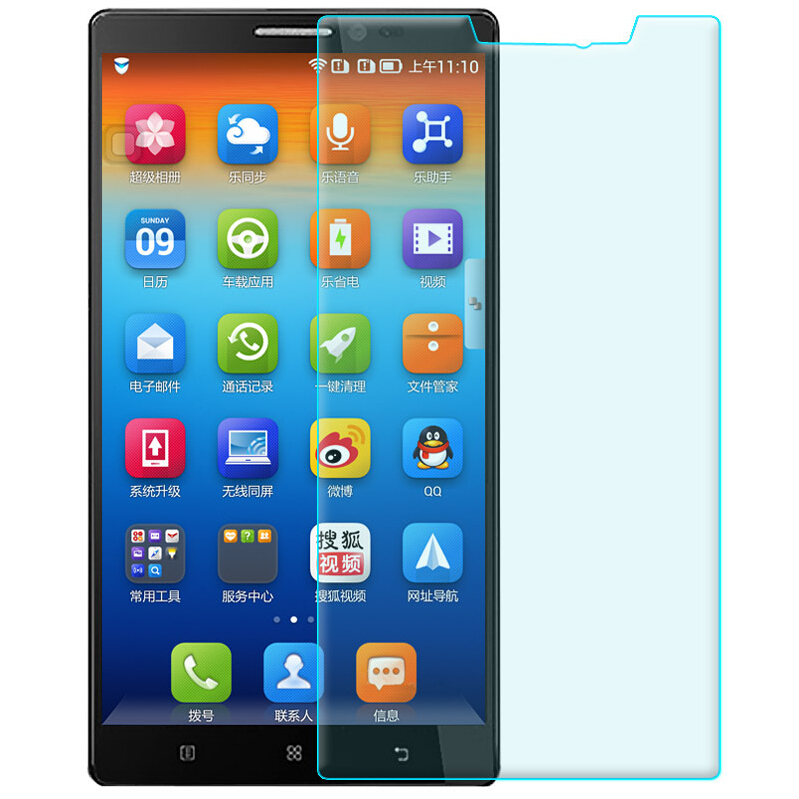 Vibe X2 Tempered Glass Screen Protector Film for Lenovo Vibe X2 Transparent Screen Protector Film with