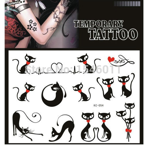 Как сделать tattoo stickers