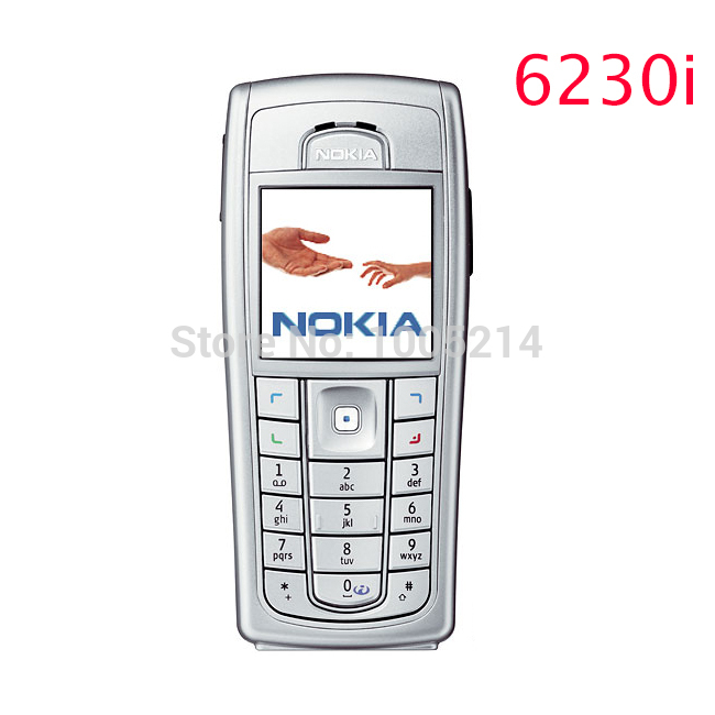Refurbished Original Nokia 6230i Original mobile phone unlocked Tri band phone free shipping