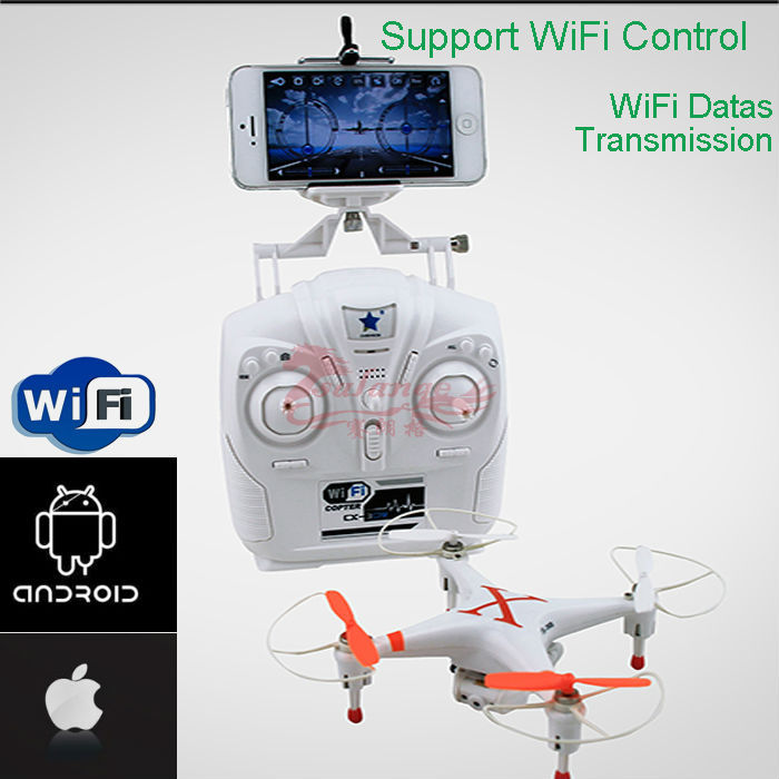 Cheapest Smartphone and Tablet PC WiFi Control Drone Aircraft 2 4G with 3D flip function Quadcopter