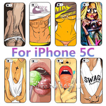For apple i Phone iphone 5C iphone5C Hard Case New Arrival Fashion Camera Sexy Girl Luxury Cover Luxury 1 Piece Free Shipping