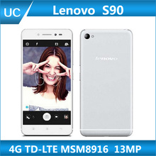 Original Lenovo S90 Qualcomm MSM8916 Quad Core 4G TD LTE CellPhone Android 1GB RAM 16G ROM 13.0MP 5.0” 720p Screen GPS 3G WCDMA