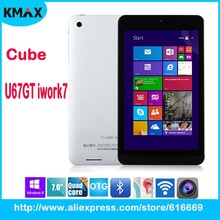 Original Cube U67GT iwork7 Ultra Slim Tablet PC win8 1 Intel Z3735G Quad core 7 IPS