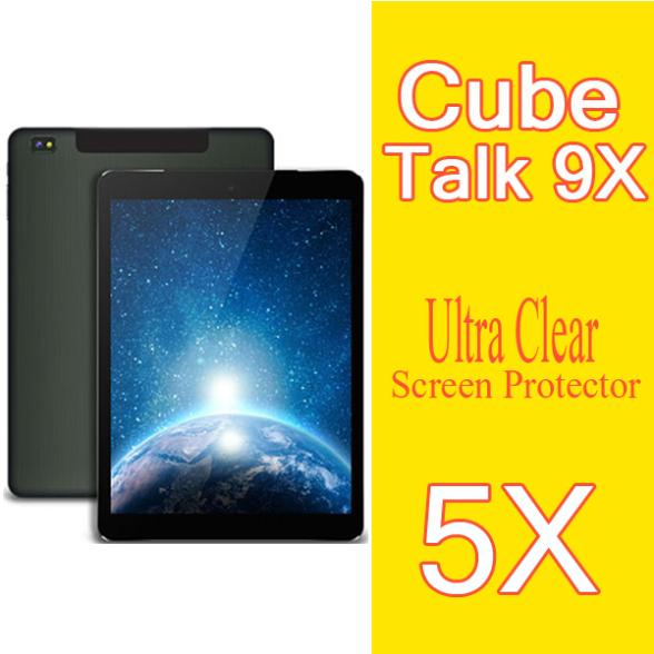 5X Cube Talk 9X Screen Protector Clear Glossy HD LCD Film Cube Talk 9X U65GT Octa