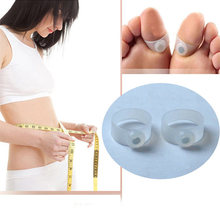New Body Slimming Soft Silicon Magnetic Foot Feet Massage Weight Energy Lose Burner Toe Rings Health