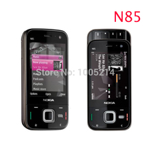 Refurbished original unlocked Nokia N85 3G network GSM WIFI GPS 5MP camera mobile phone free shipping