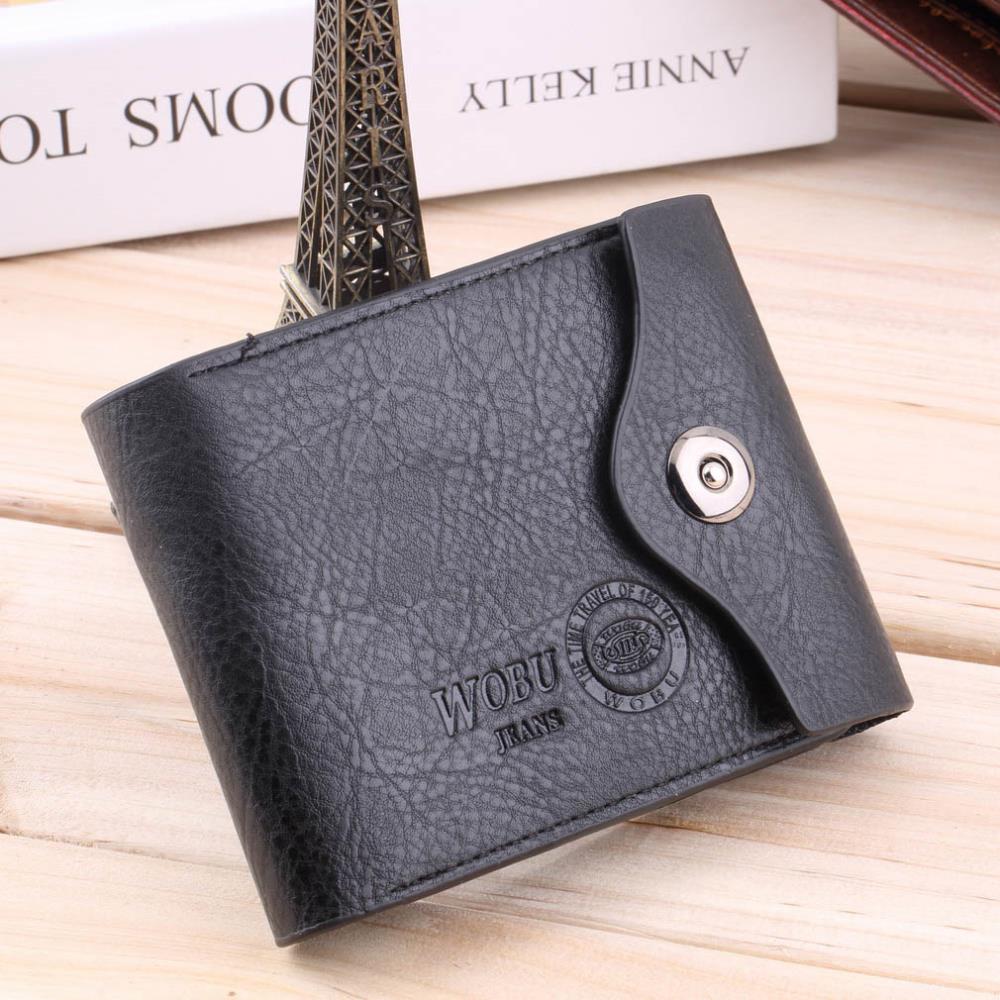 Promotion Casual Wallets For Men New Design Leather Top Purses Men Wallet With Coin Bag 