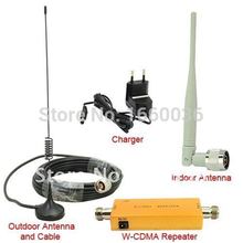 Best Price !!! Mini W-CDMA 2100Mhz 3G Repeater Mobile Phone 3G Signal Booster WCDMA Signal Repeater Amplifier + Cable + Antenna