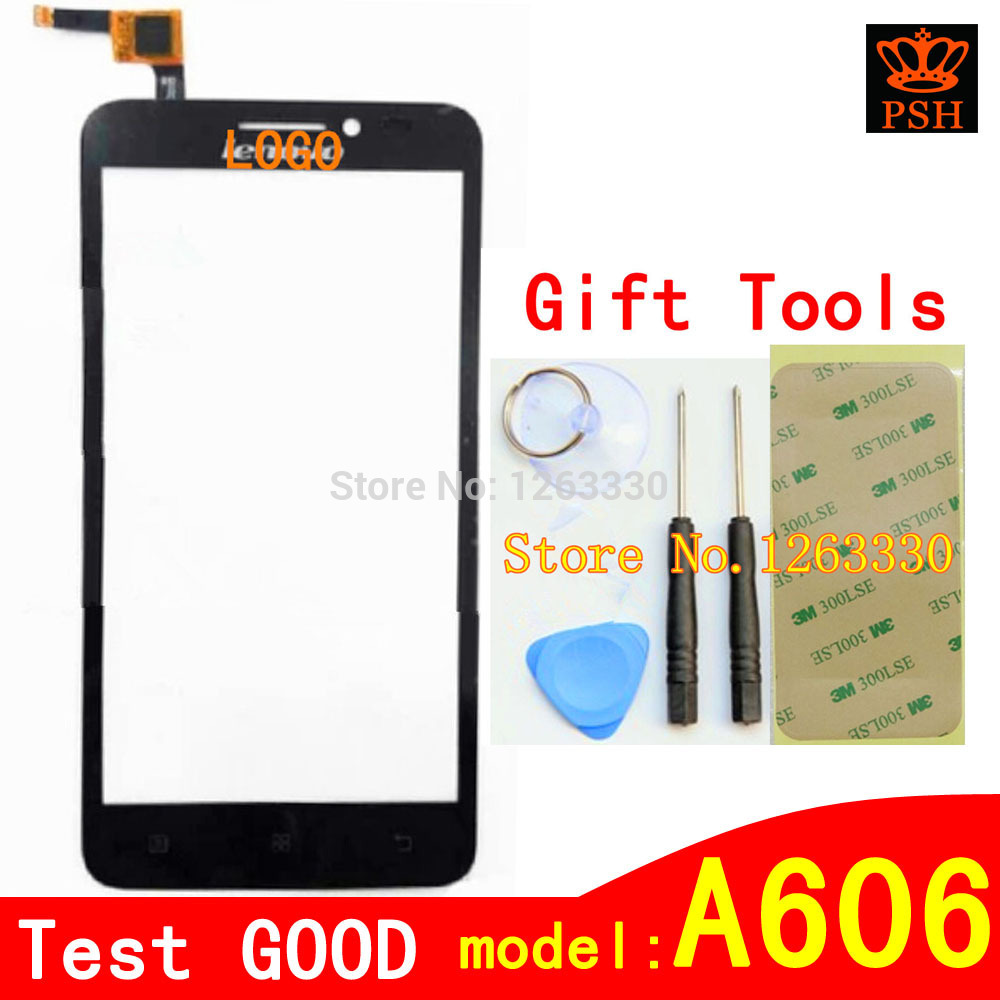 for 5 inch Lenovo A606 Mobile phone Touch Screen Digitizer Front Glass Lens Sensor Panel Replacement