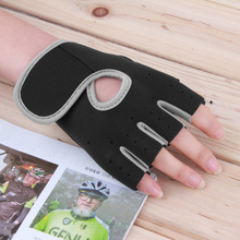 Men Women Sport Fitness Cycling Gym Half Finger Weightlifting Gloves Exercise Training Gloves