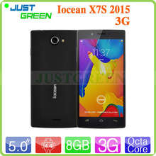 Hot Selling 5” Iocean X7S 2015 MTK6592 Octa Core Smart Phone Android 4.4 1GB RAM 8GB ROM 3G WCDMA Dual SIM Card GPS 8MP Camera