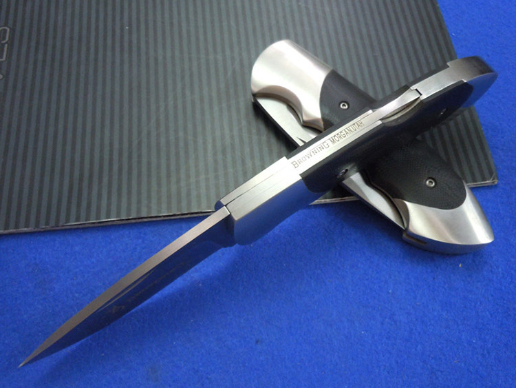 Sandvik 12 c 27 senior stainless steel BROWNING 59HRC high hardness multi function folding outdoor knife