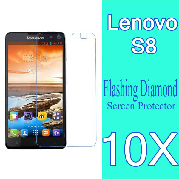 New Arrival High quality Diamond Protective Film Lenovo S8 S898T phone Octa Core Screen Protector Guard