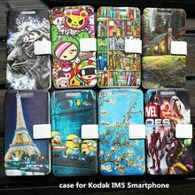 PU leather capa cover case for Kodak IM5 Smartphone case cover